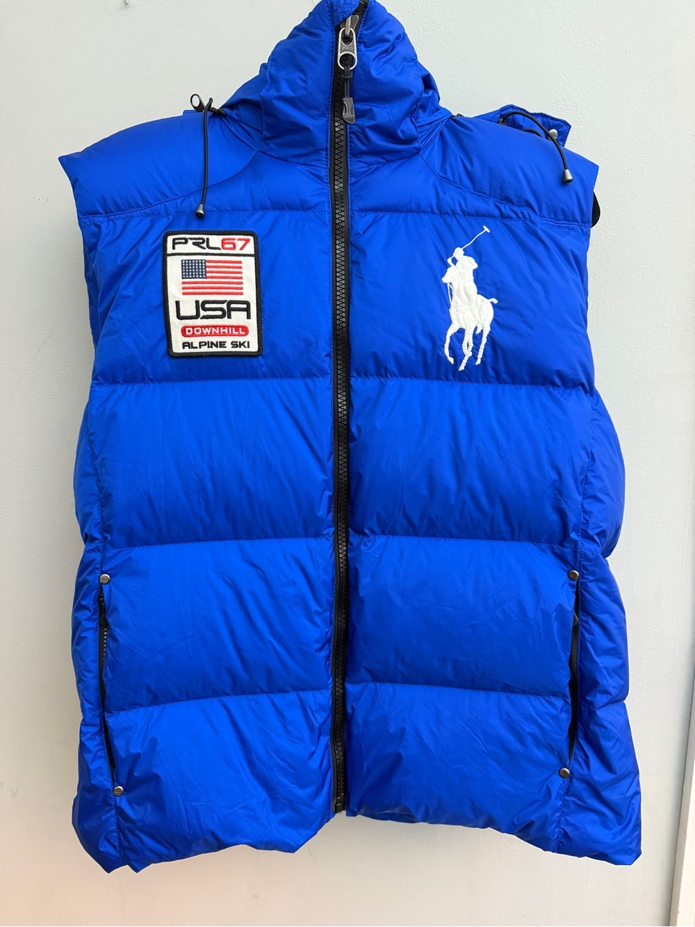 Polo Ralph Lauren Downhill Alpine Ski Down Puffer Vest, Size XL
